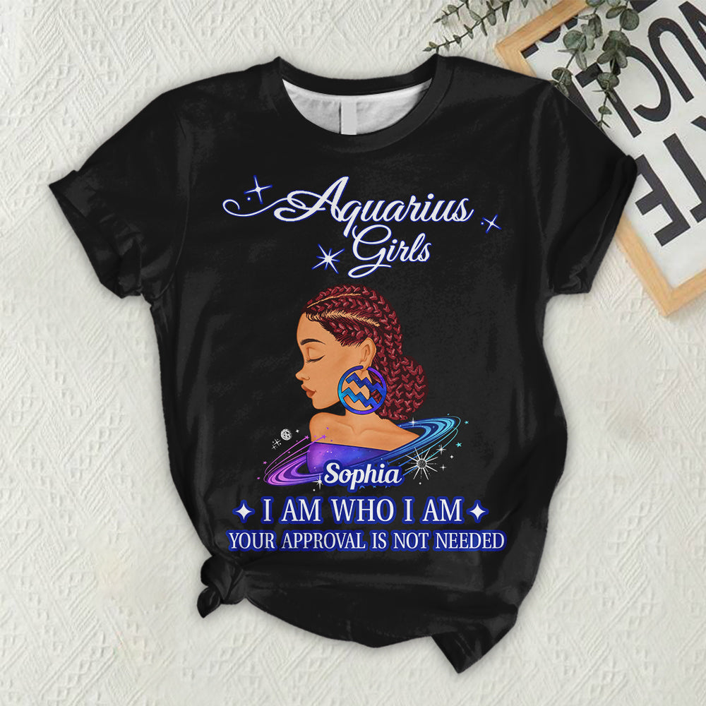 Premium Pajamas Set - Personalized Women's Pajama Set, Gift For Aquarius Girl