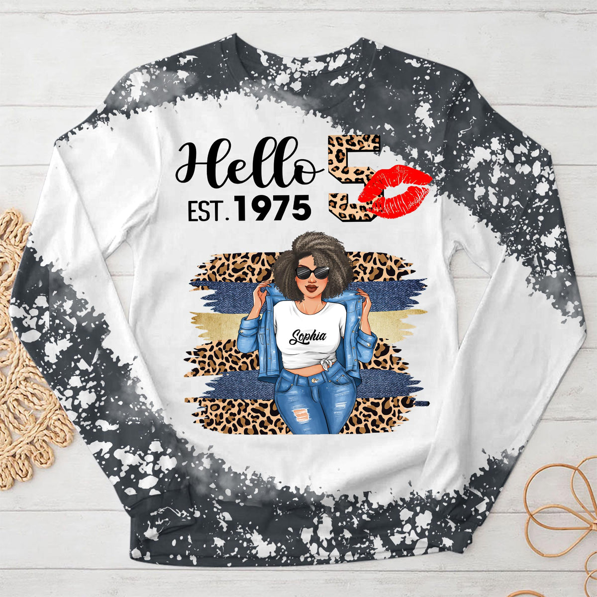 50th Birthday Shirts, Custom Birthday Shirts, Turning 50 Shirt, Gifts For Women Turning 50, 50 And Fabulous Shirt, 1975 Shirt, 50th Birthday Shirts For Her-YPT-TLQ