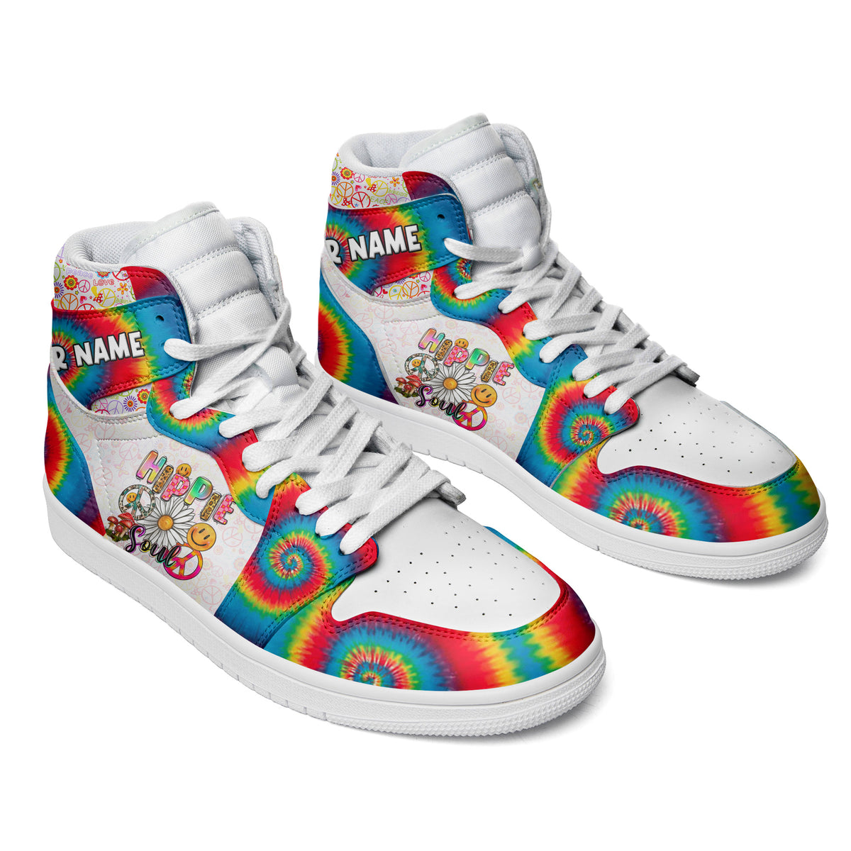 Personalized Shoe - Gift For Hippie Lovers