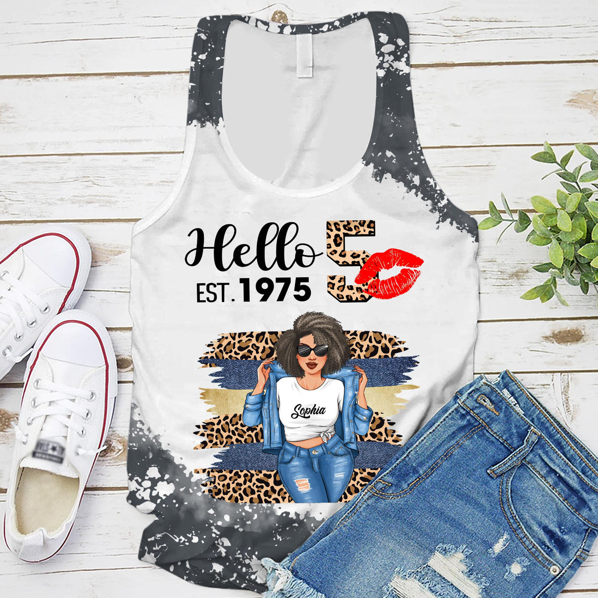 50th Birthday Shirts, Custom Birthday Shirts, Turning 50 Shirt, Gifts For Women Turning 50, 50 And Fabulous Shirt, 1975 Shirt, 50th Birthday Shirts For Her-YPT-TLQ