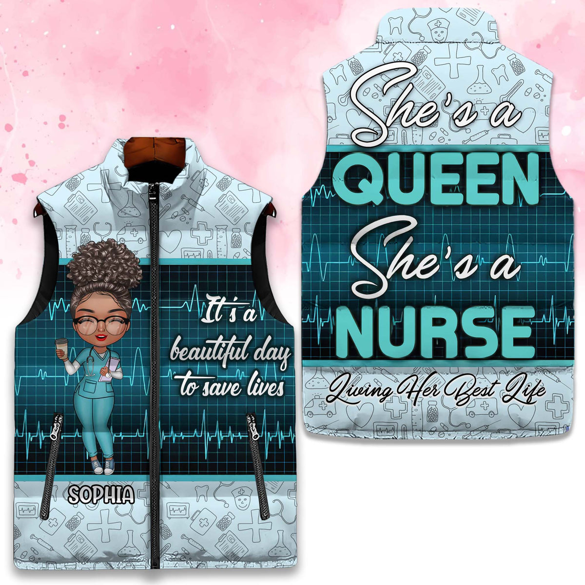 Puffer Vest -Personalized Gift Ideas For Nurse
