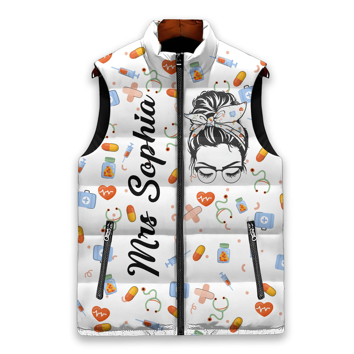 Puffer Vest -Personalized Gift Ideas For Nurse
