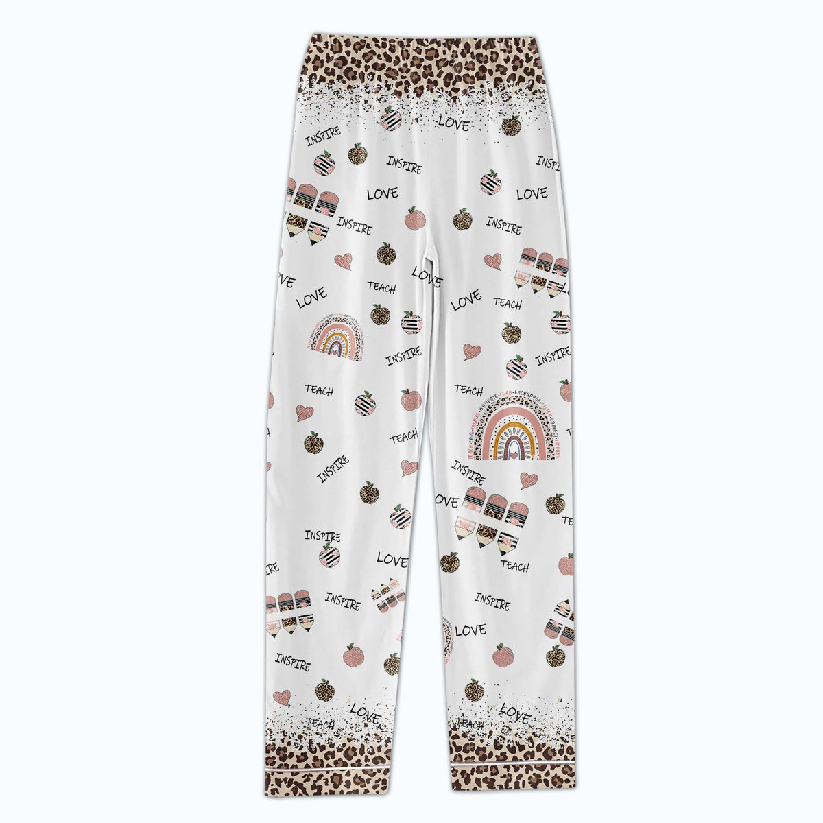 Personalized Women's Pajama Set, Gift For Teachers