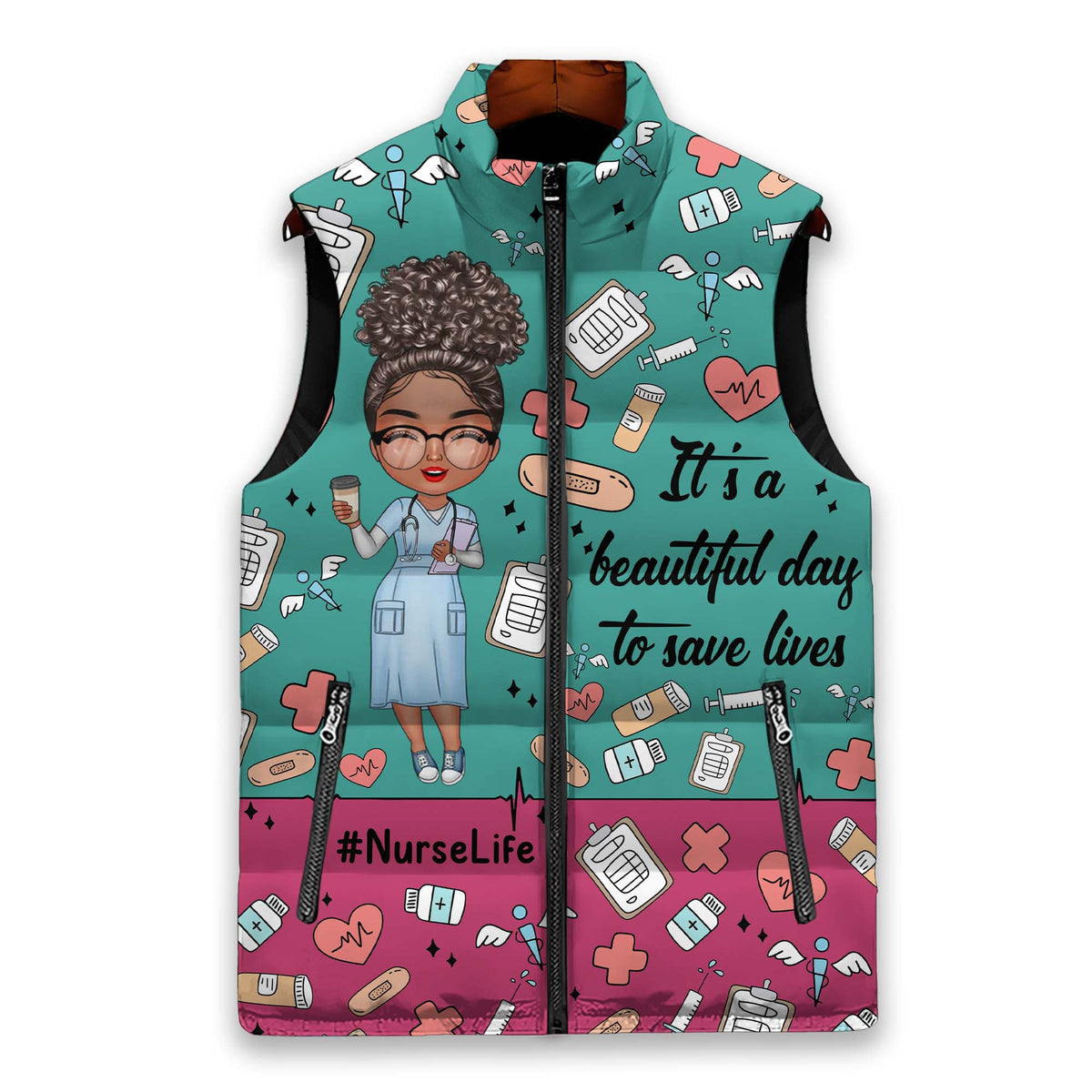 Puffer Vest -Personalized Gift Ideas For Nurse