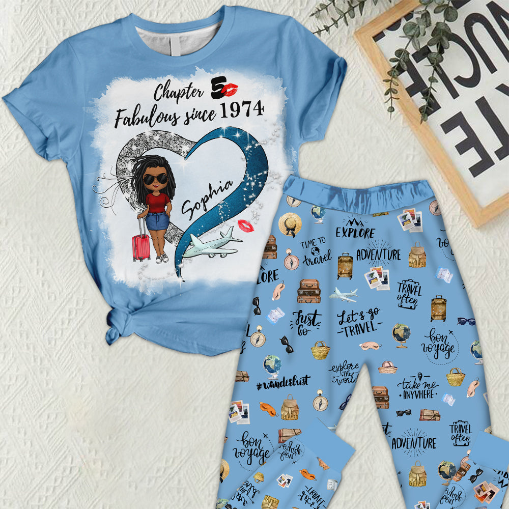 Premium Pajamas Set - Gift Ideas For 50th Birthday, 1974 Birthday Gifts Ideas, Gift Ideas 50th Birthday Woman - TLQ