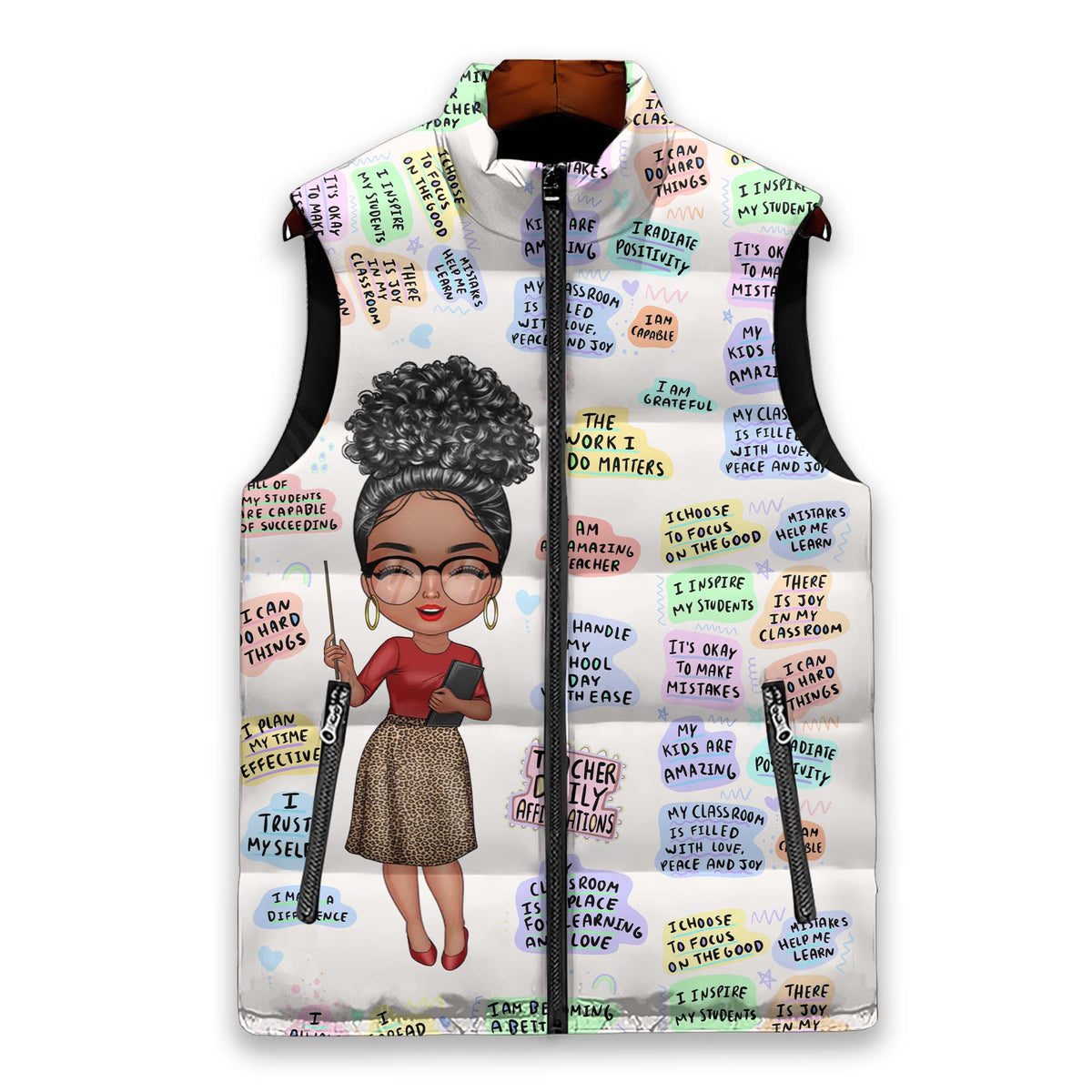 Puffer Vest -Personalized Gift Ideas For Teacher