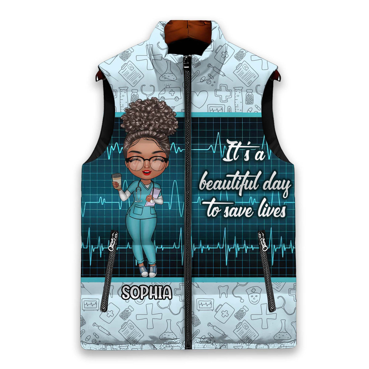 Puffer Vest -Personalized Gift Ideas For Nurse