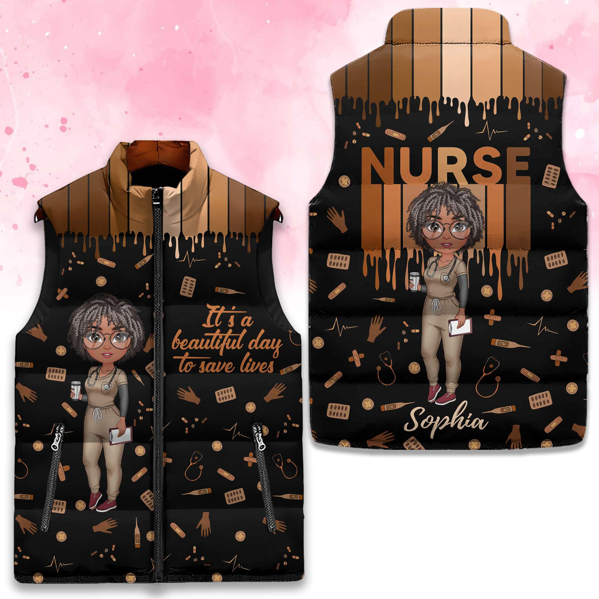Puffer Vest -Personalized Gift Ideas For Nurse