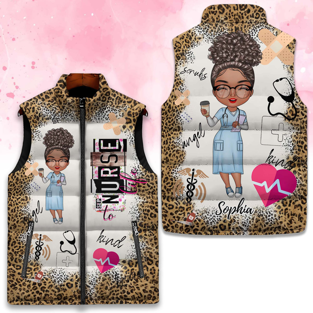 Puffer Vest -Personalized Gift Ideas For Nurse