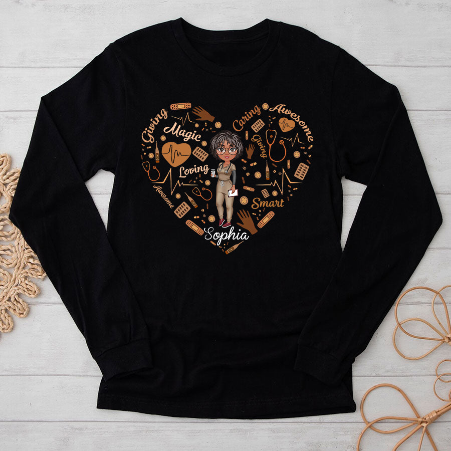 Personalized Custom T-Shirt, Gift For Nurse