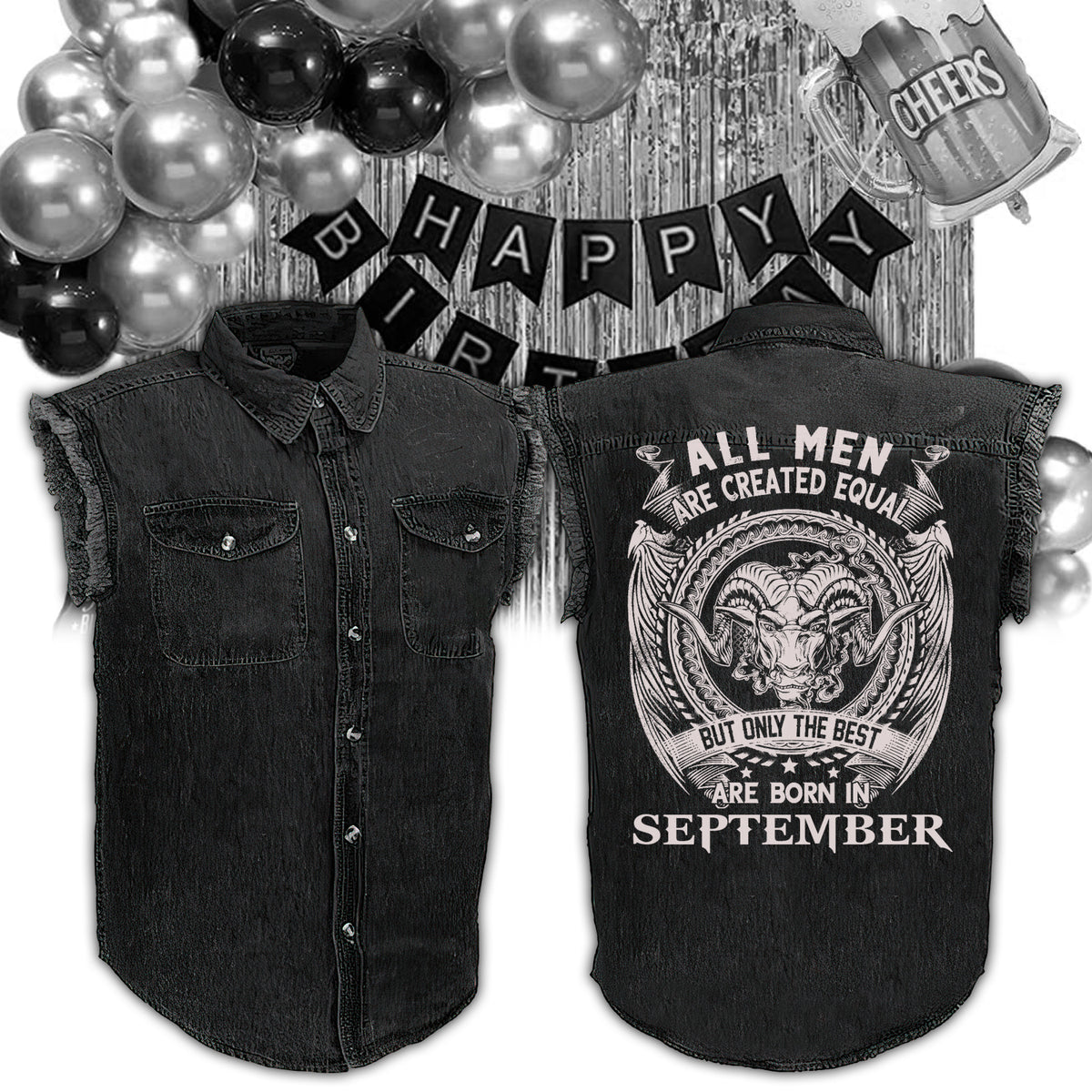 Sleeveless Cutoff jacket