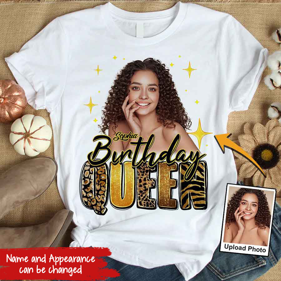 Birthday Shirts, Custom Birthday Shirts, Birthday Shirts For Black Women, Its My Birthday Shirt, Birthday Queen Shirt-YPT-HCT