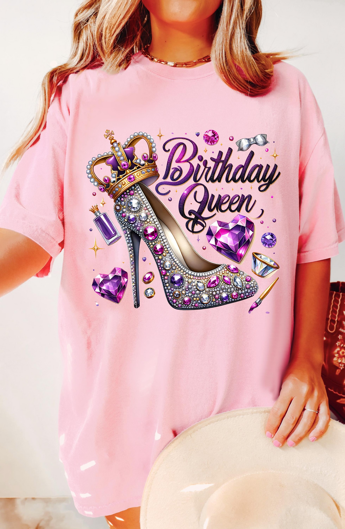 Birthday Queen Shirts, Custom Birthday Shirts, Birthday Shirts For Black Women, Its My Birthday Shirt, Birthday Queen Shirt-YPT