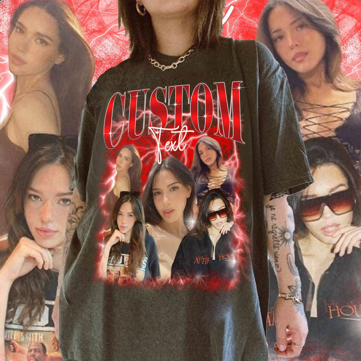 ustom T Shirts With Photo, Custom Image T Shirt, Valentines Day Shirts, Valentines Gifts For Her, Custom Tee Shirts, Shirt Birthday, Best Friend Gifts