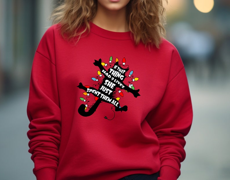 Griswold Cat Wrapped in Christmas Lights Shirt, Christmas Sweatshirt, Funny Christmas Vacation Hoodie, Holiday Sweatshirt, Christmas shirt