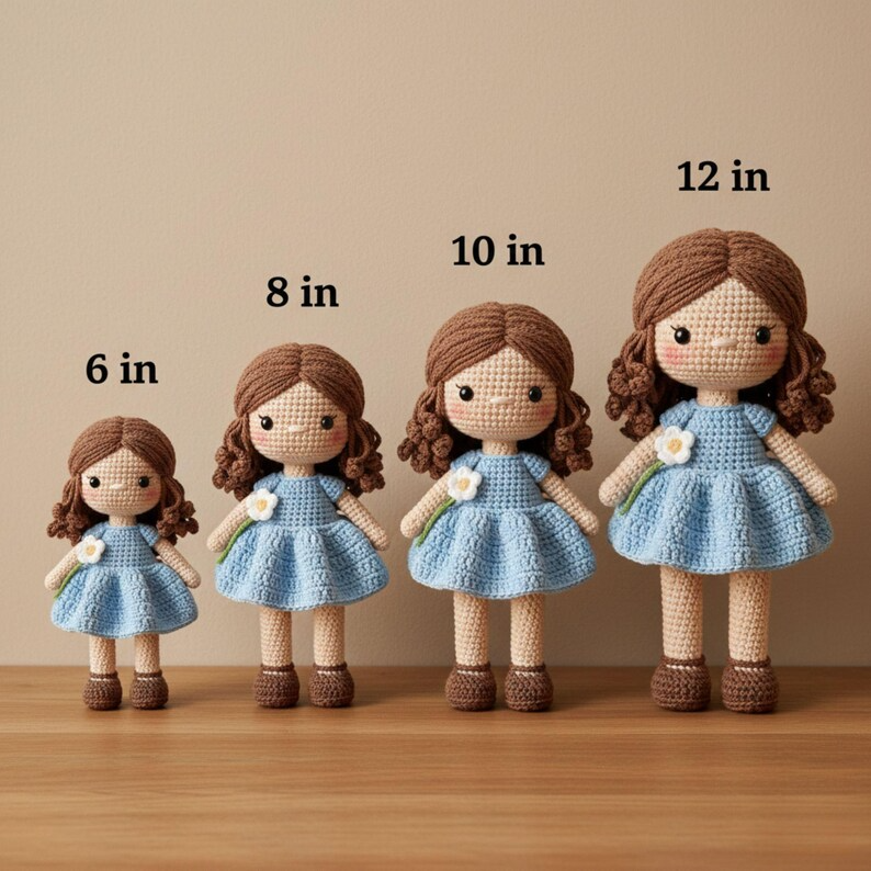 Best Friends Crochet Dolls, Look A Like Custom Crochet Doll from Photo, Besties Portrait Doll, Amigurumi Crochet People