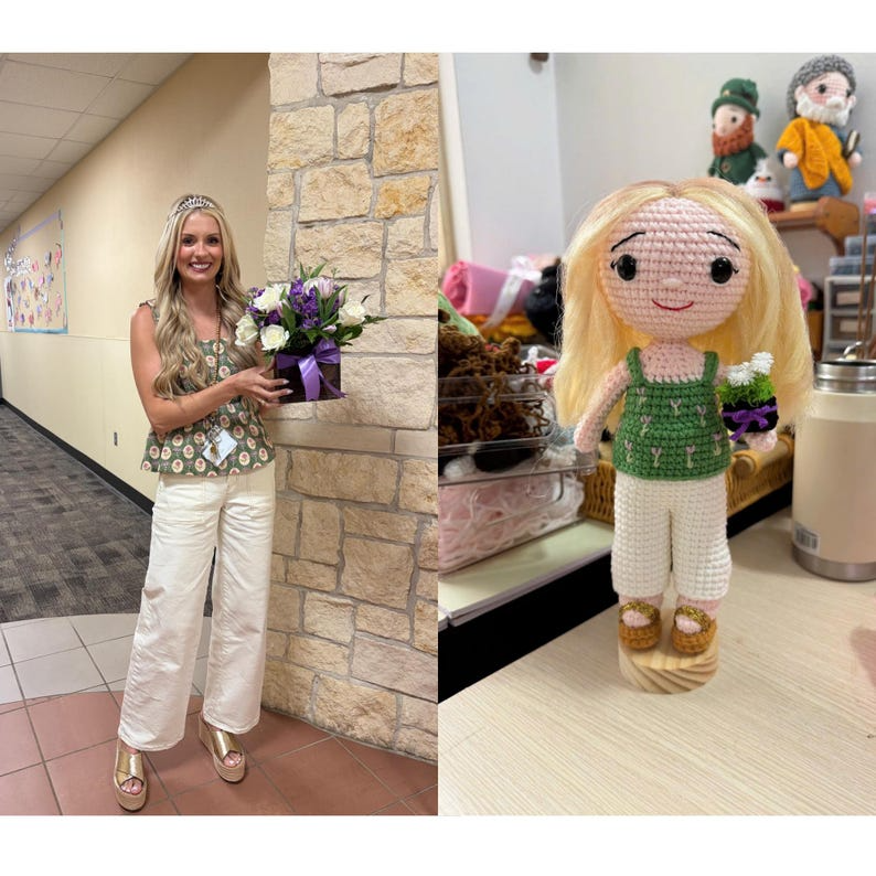 Custom Dad Doll from Photo, Personalized Father’s Day Gift, Birthday Gift for Dad, Handmade Lookalike Gift, Gift for Fishing Lover