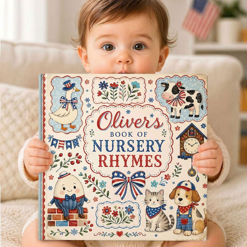 Personalized Bedtime Prayer Book for Kids | Custom Name Christian Baby Gift | Baptism Gift | Bedtime Prayers