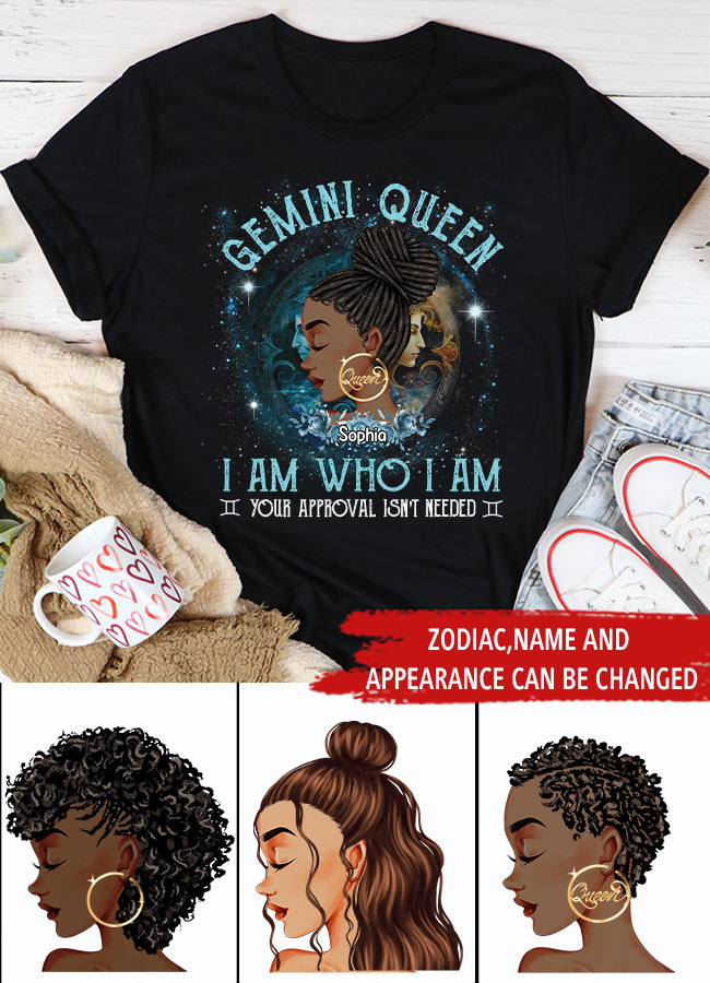 Custom Birthday Shirt, Gemini Zodiac T Shirt, Gemini Birthday Shirt, Gemini T Shirts For Ladies, Gemini Queen T Shirt