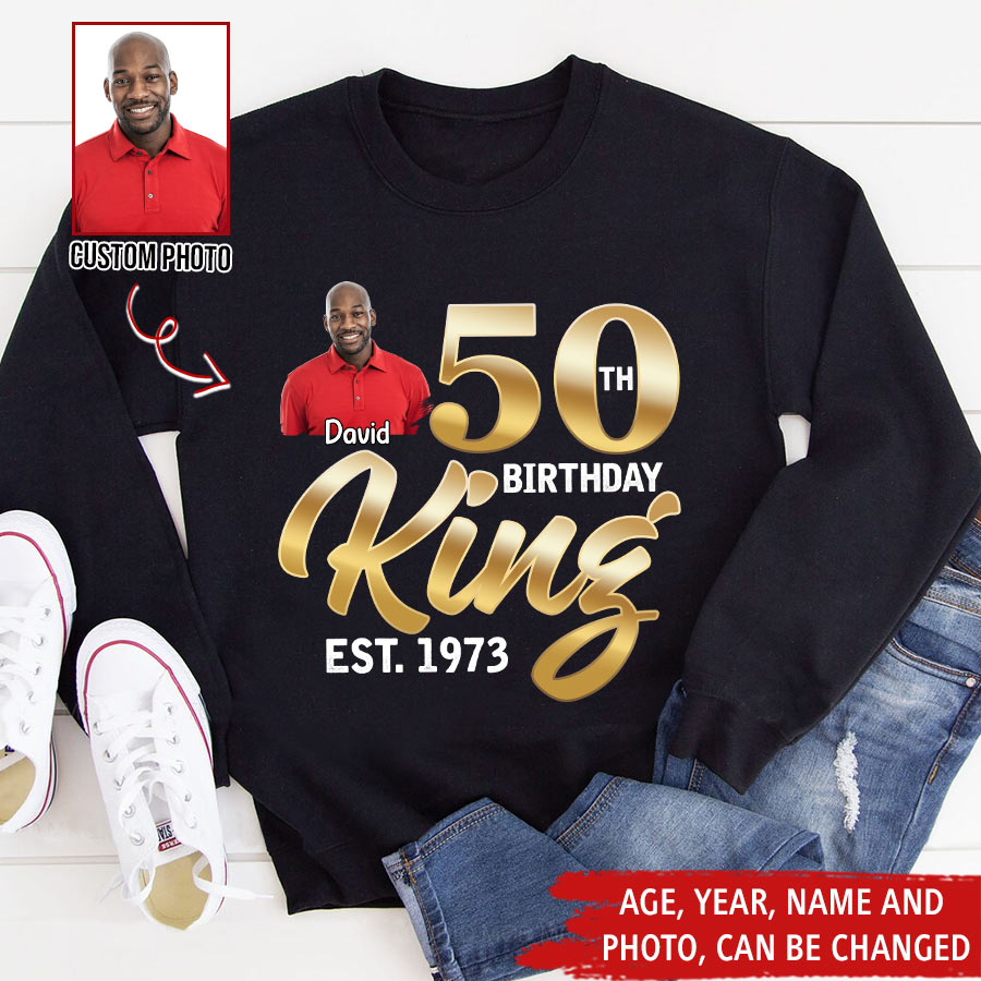 Personalized Birthday T Shirt, Chapter 50, Fabulous Since 1973 50th Birthday Unique T Shirt For Man