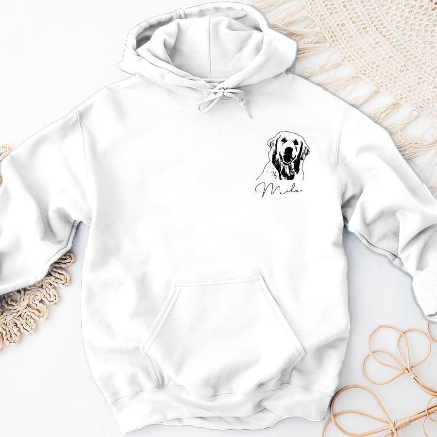 Custom Photo Dog, Personalized Dog Shirt, Gift For Dog Lover, Dog Mom Dad Shirt, Labrador Retriever Lover