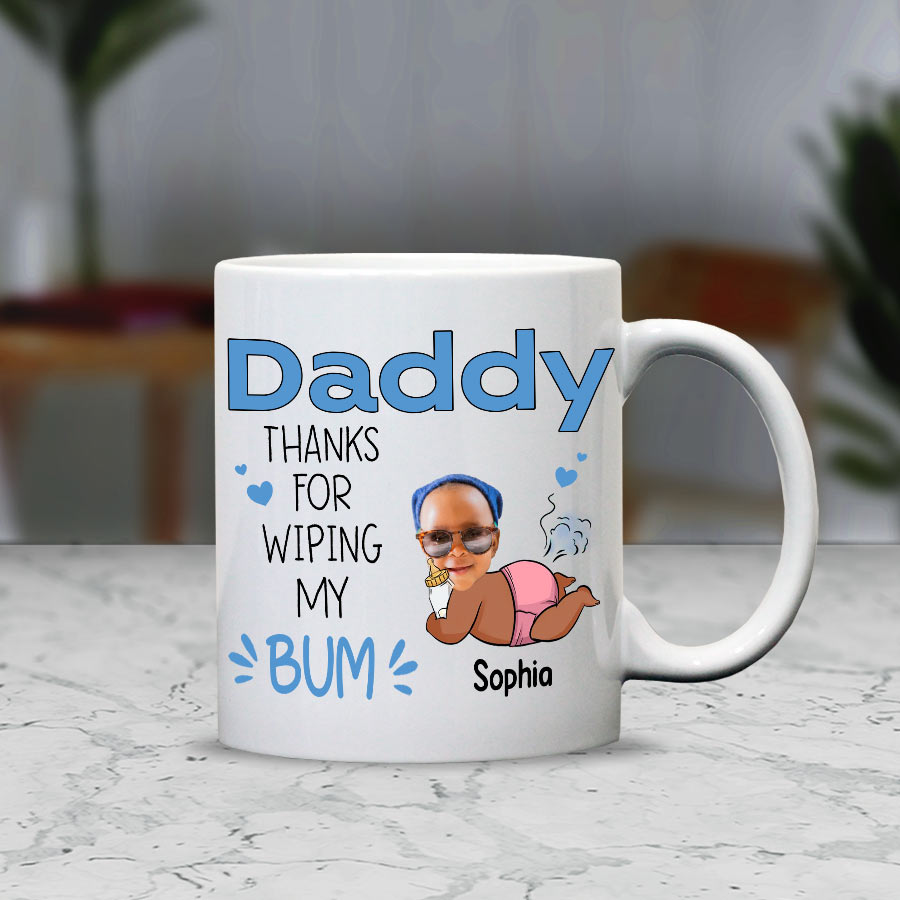 Personalized fathers Day Mugs, Happy Father Day Mug, Father‘s Day Mug, Funny Dad Coffee Mugs, Coffee Cups