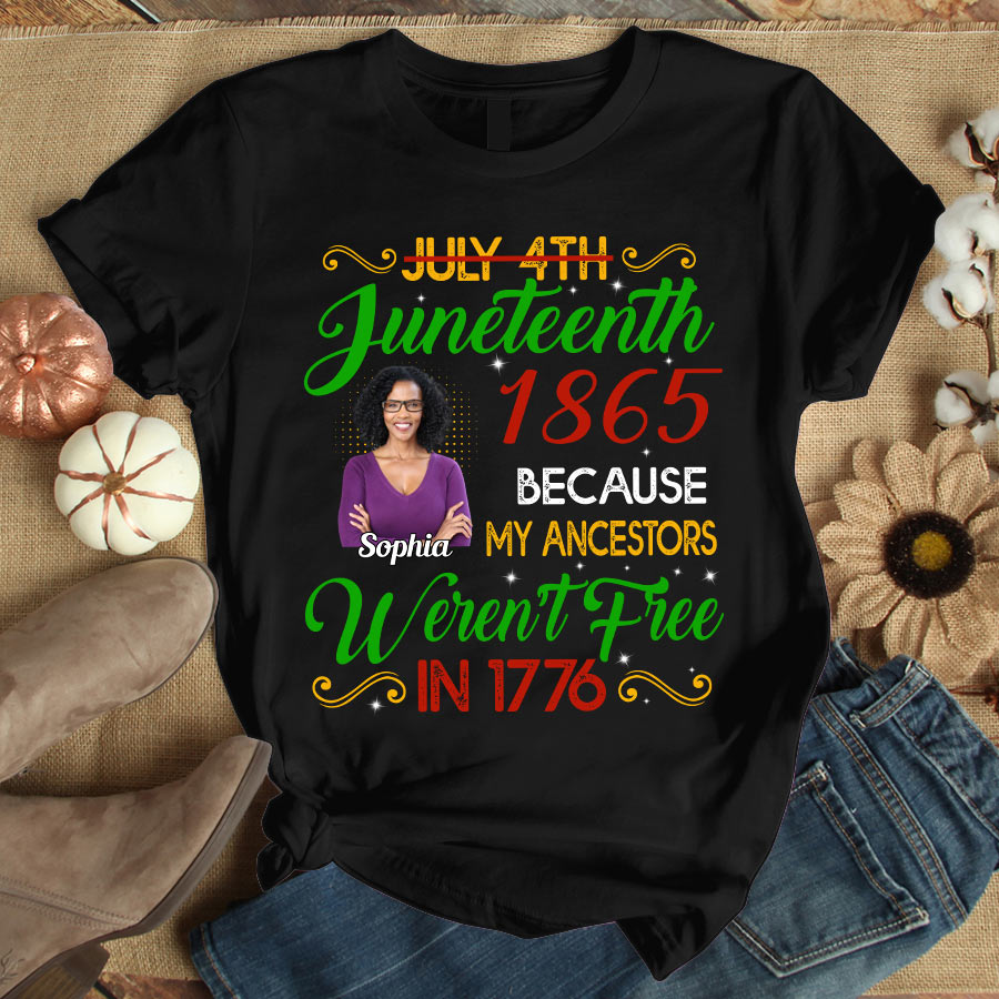 Personalized Shirt  Juneteenth T Shirt - Black Women&#39;s Juneteenth t shirt, Black History Gift For Black Woman , Juneteenth shirt ideas