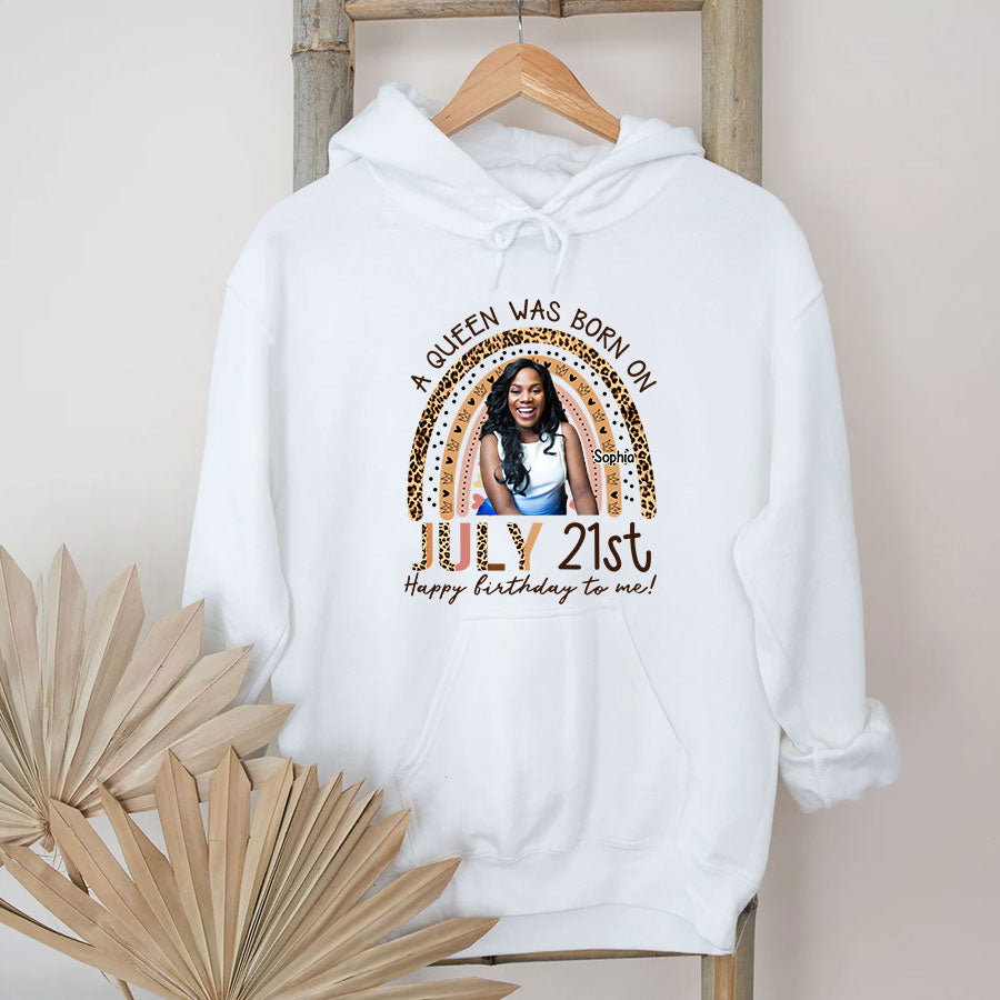 July Birthday Shirt, Custom Birthday Shirt, Queens Born In July, July Birthday Shirts For Woman