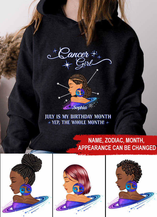 Custom Birthday Shirt, Cancer Zodiac T Shirt, Cancer Birthday Shirt, Cancer T Shirts For Ladies, Cancer Queen T Shirt