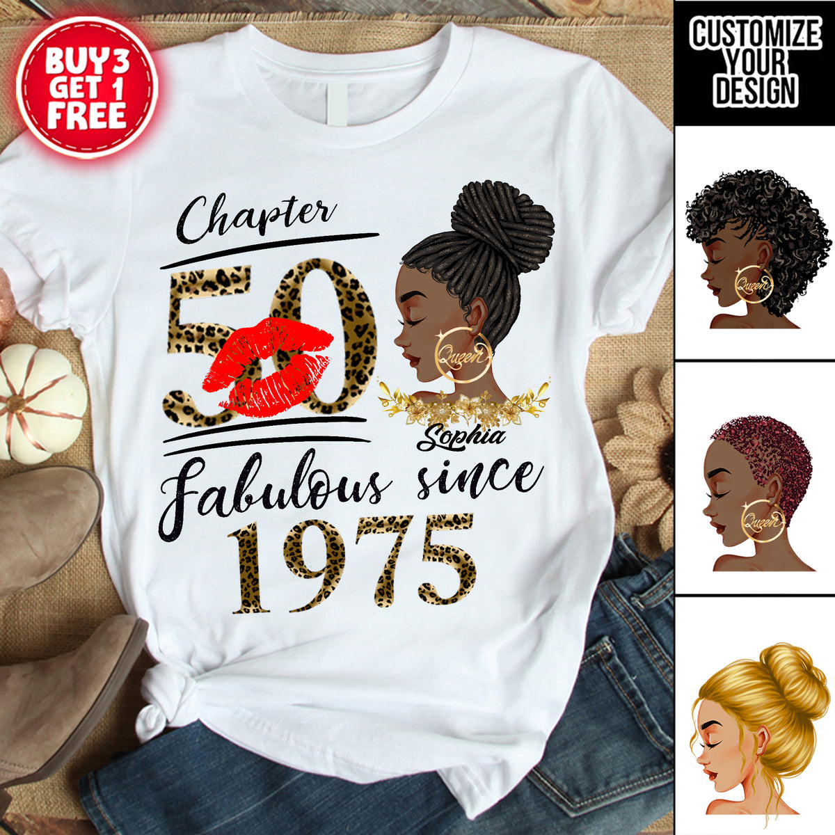 50th Birthday Shirts, Custom Birthday Shirts, Turning 50 Shirt, Gifts For Women Turning 50, 50th Birthday Shirts For Her-YPT-ALK