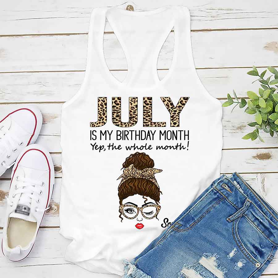 July Birthday Shirt, Custom Birthday Shirt, Queens Born In July, July Birthday Shirts For Woman, July Birthday Gifts-YPT-ALK