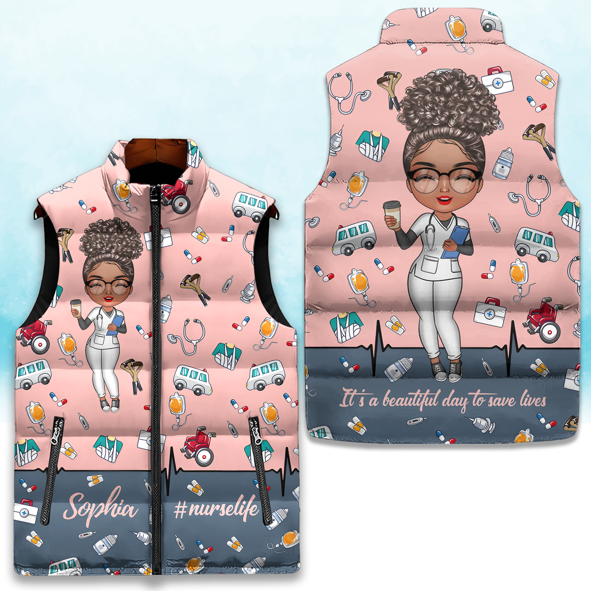 Puffer Vest -Personalized Gift Ideas For Nurse