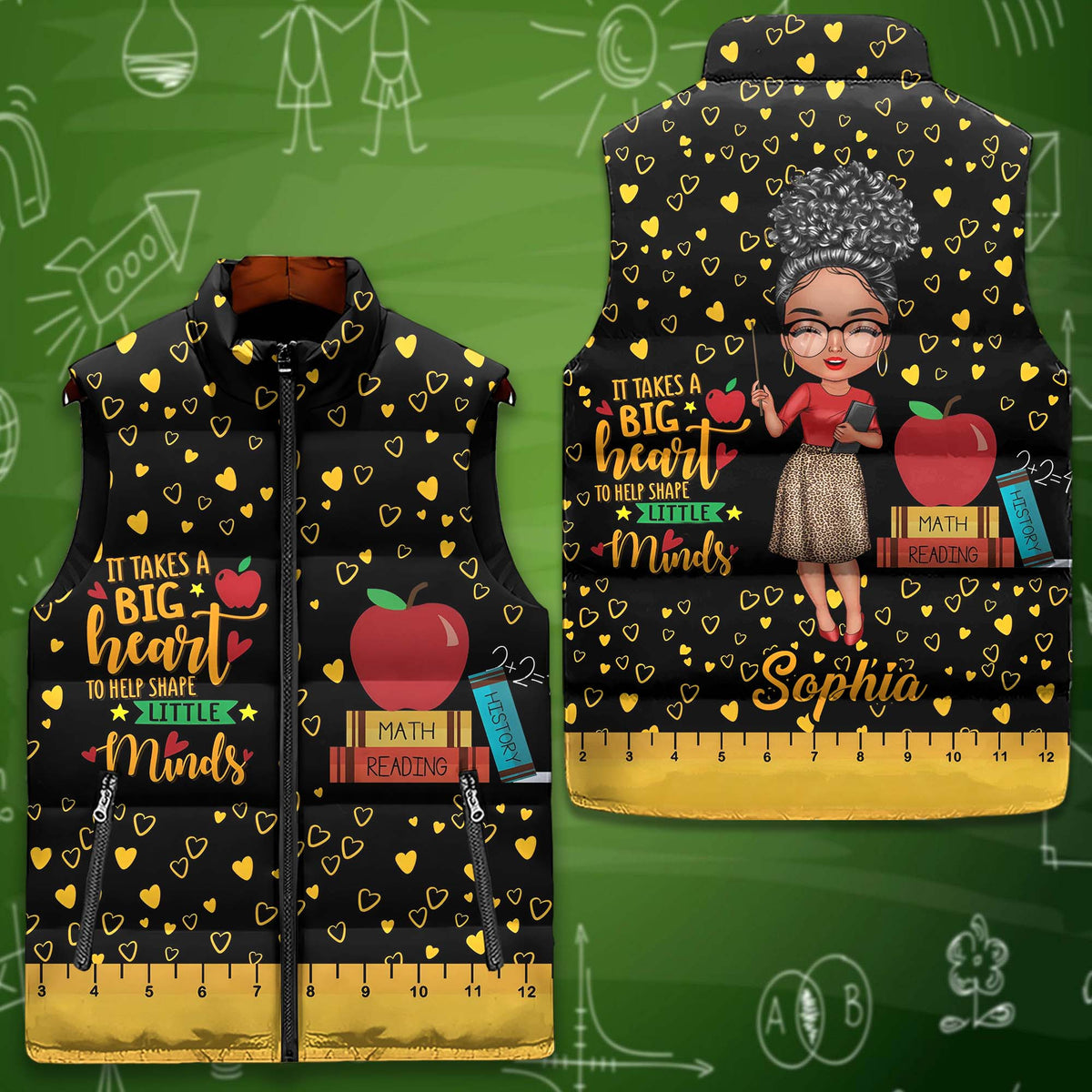 Puffer Vest -Personalized Gift Ideas For Teacher