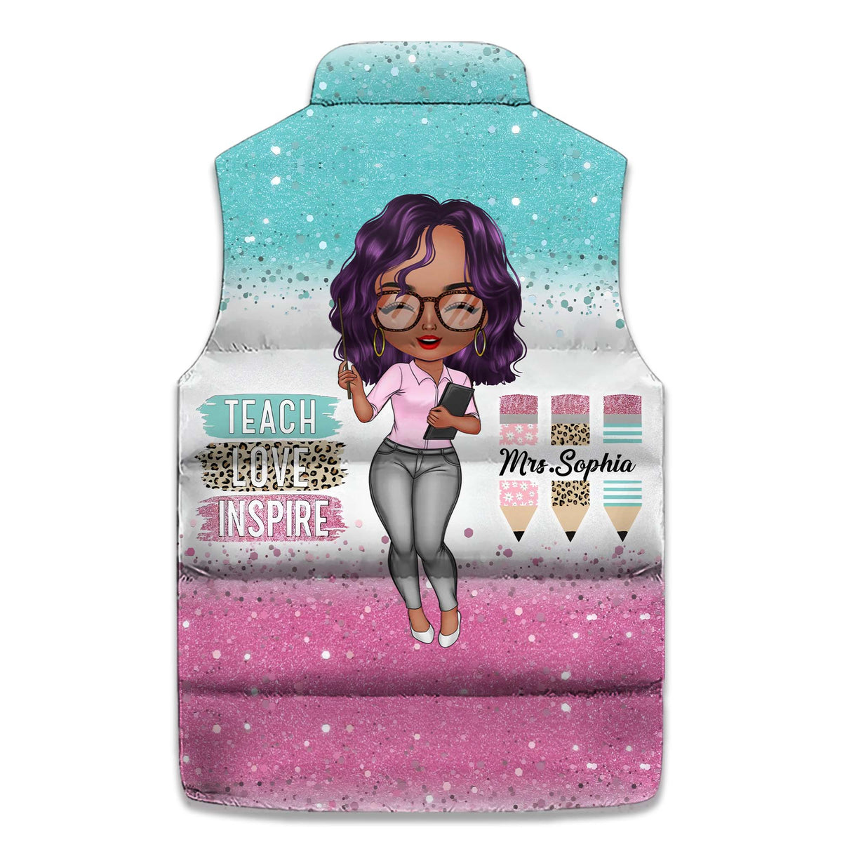 Puffer Vest -Personalized Gift Ideas For Teacher