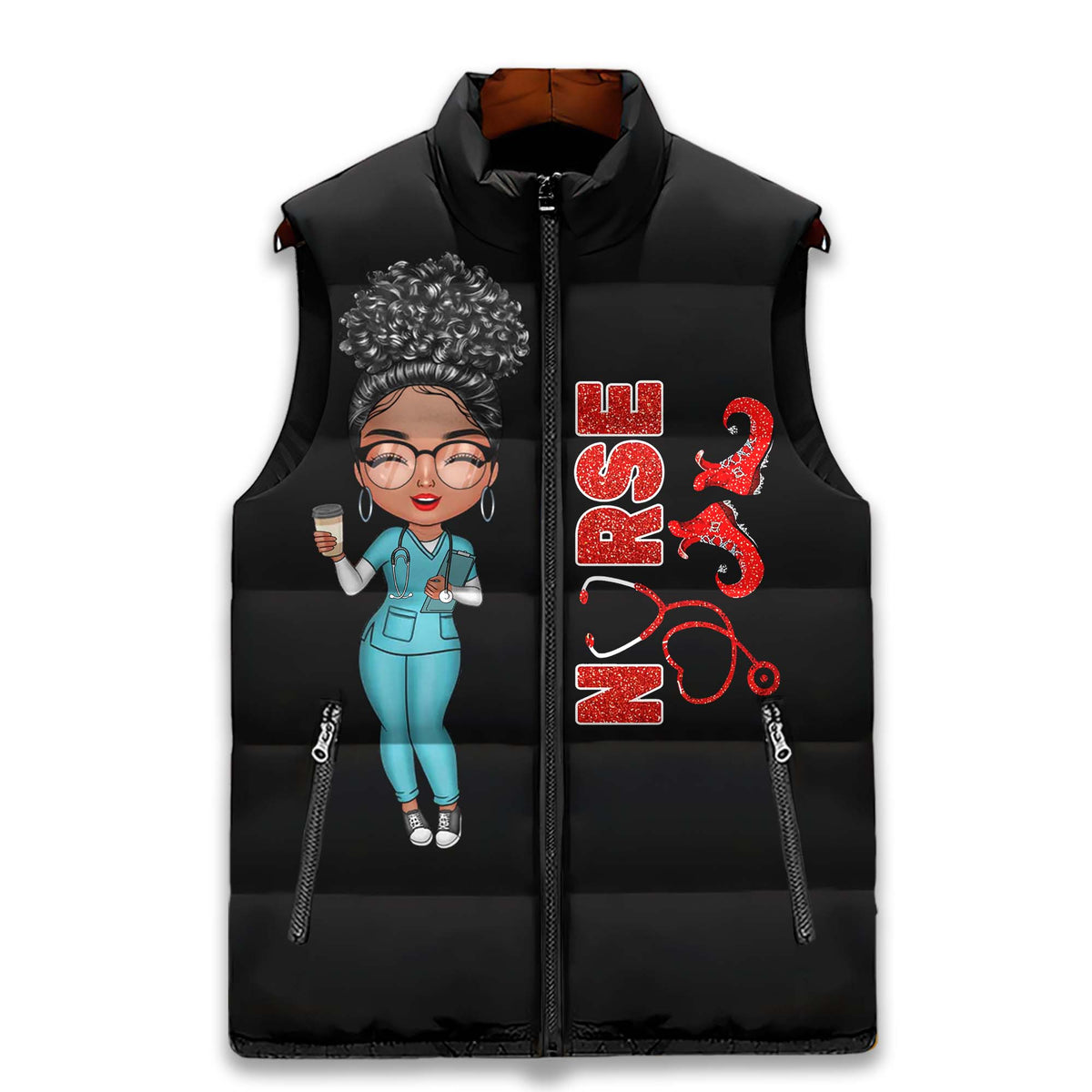 Puffer Vest -Personalized Gift Ideas For Nurse