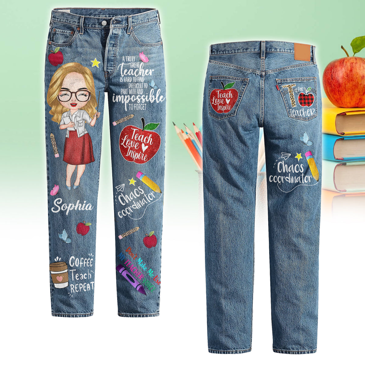 Premium Jeans - Gift For Teacher - ALK