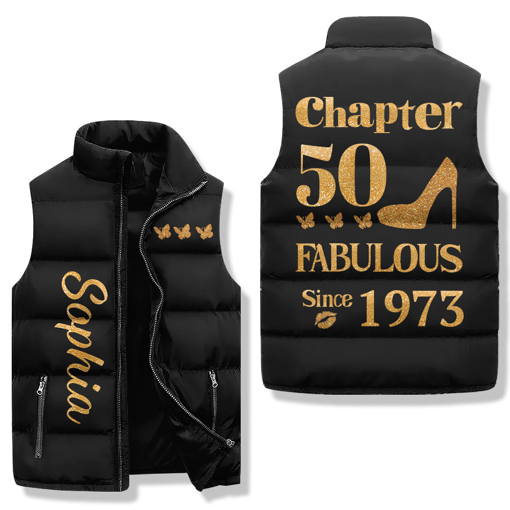 Puffer Vest - Personalised 50th Birthday Gifts, Gift Ideas 50th Birthday Woman