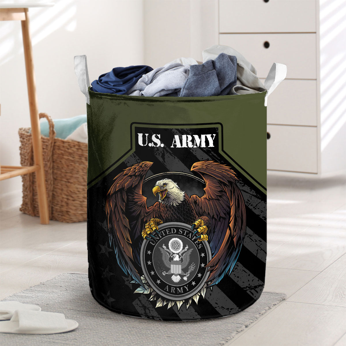 U.S. Army Eagle Laundry Basket