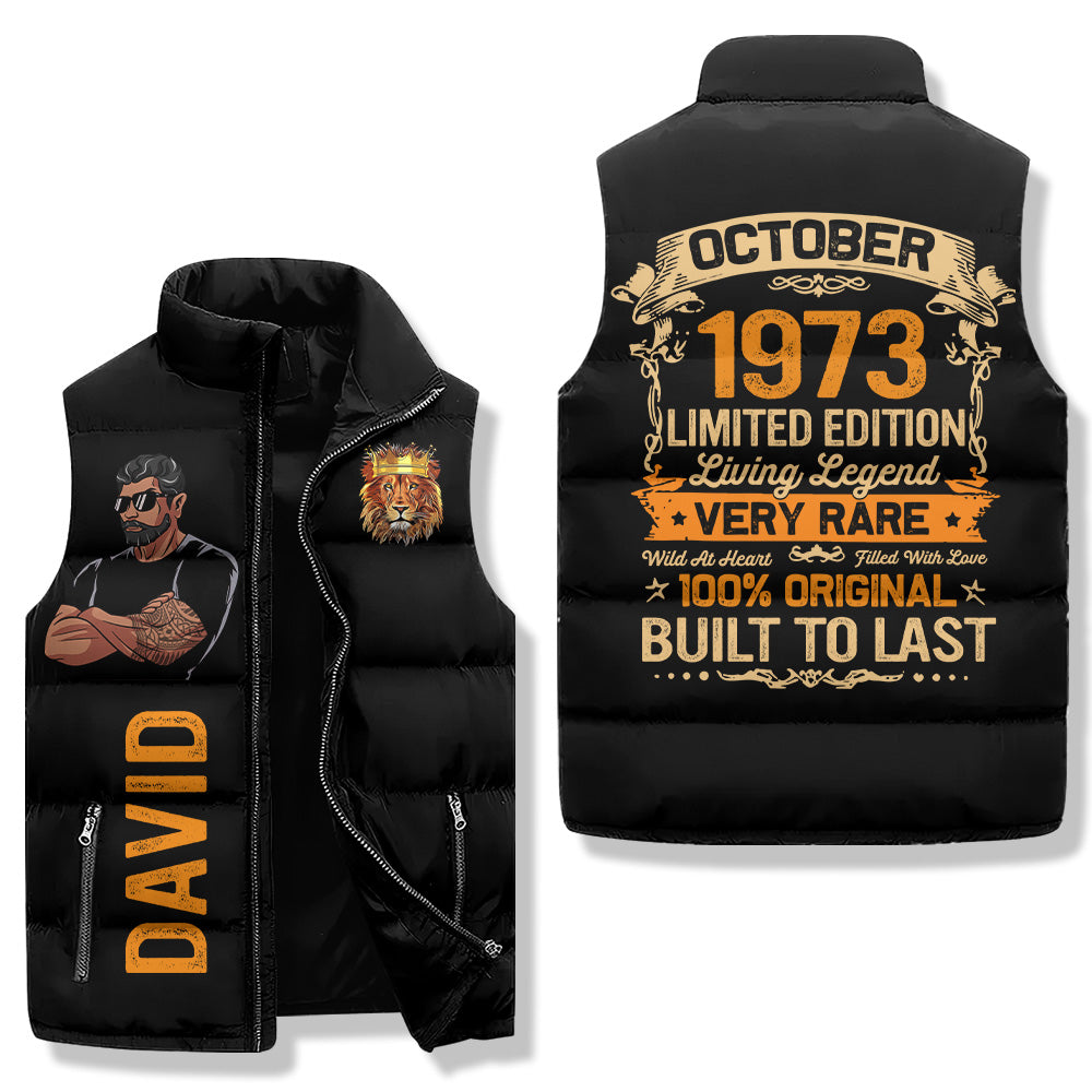 Puffer Vest - Personalised 50th Birthday Gifts, Gift Ideas 50th Birthday Man