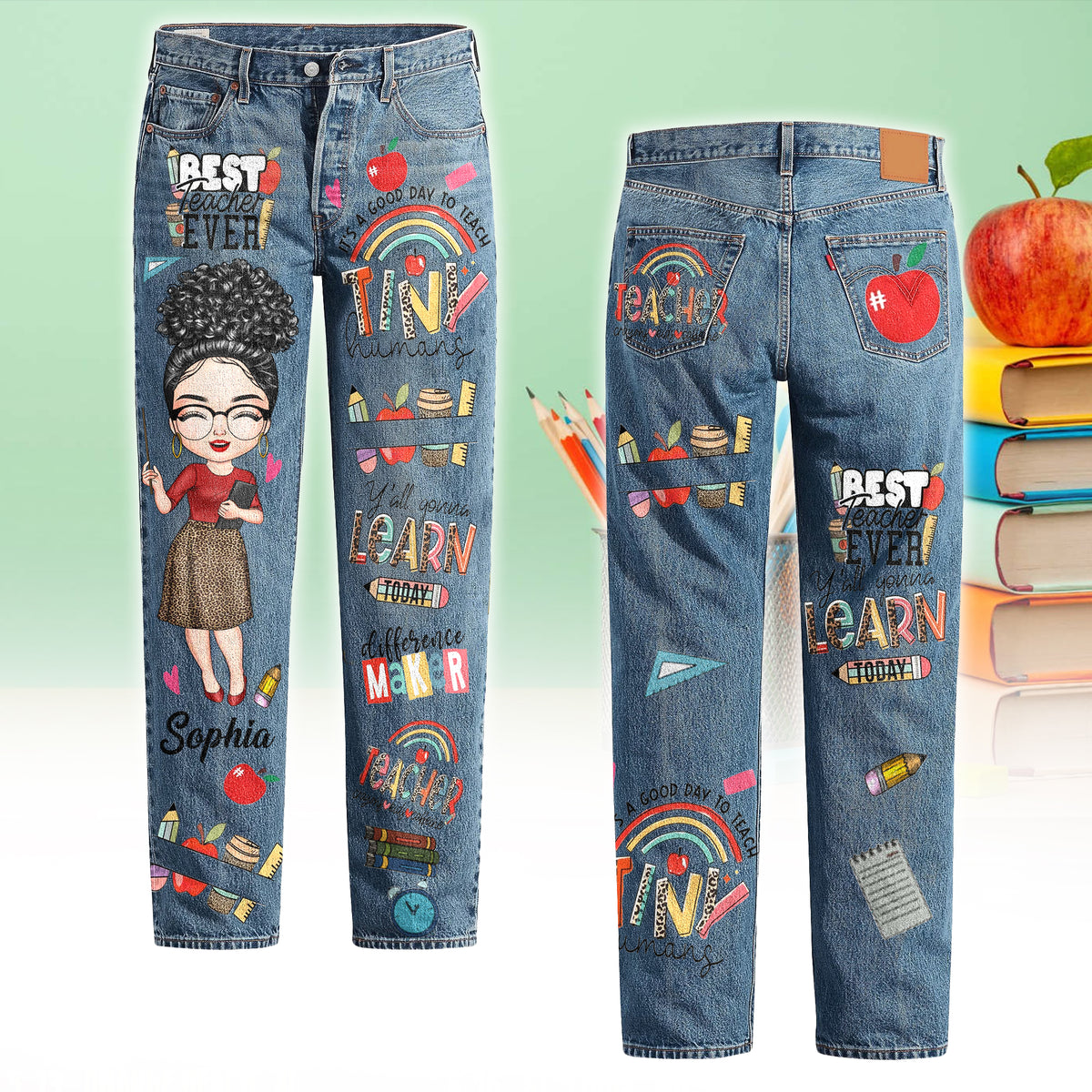 Premium Jeans - Gift For Teacher - HMT