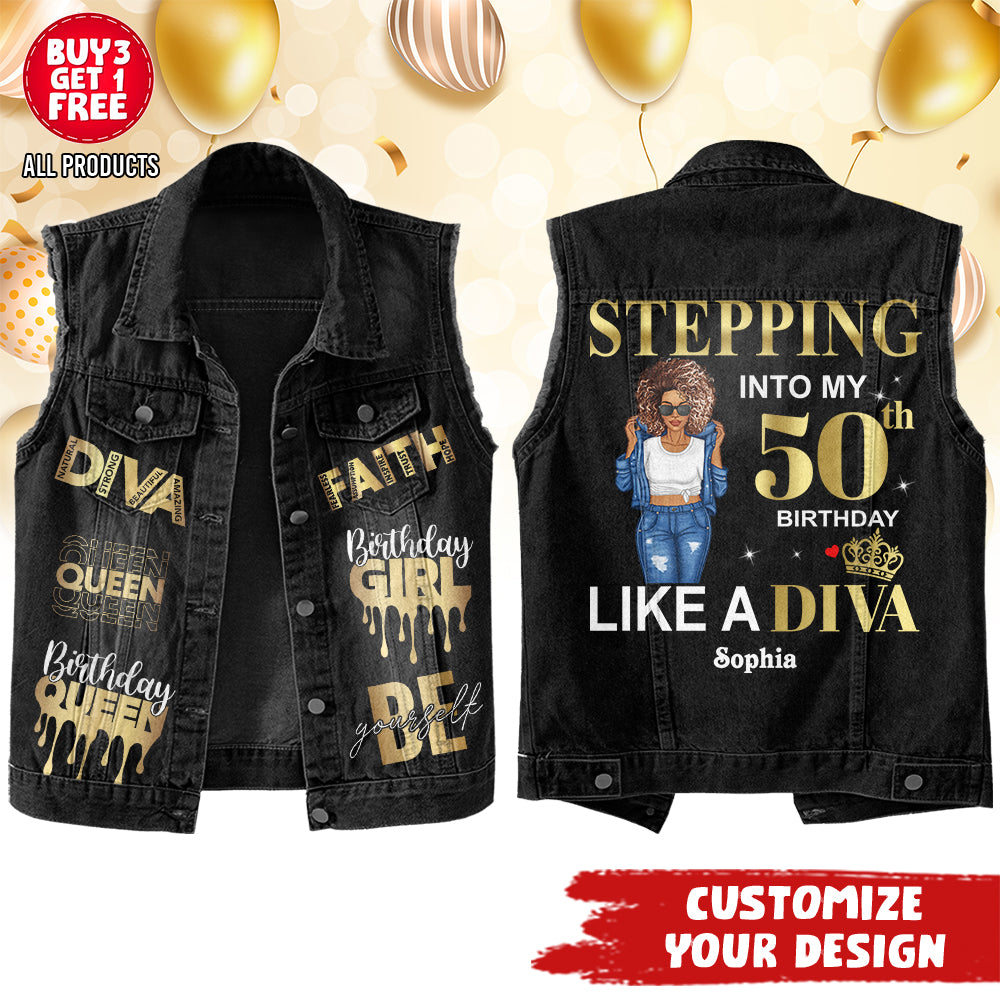 Denimvest - Personalised 50th Birthday Gifts, Gift Ideas 50th Birthday Woman