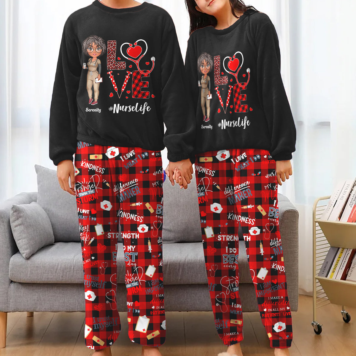 Unisex Thicken Pajama Suit - Gift For Nurse