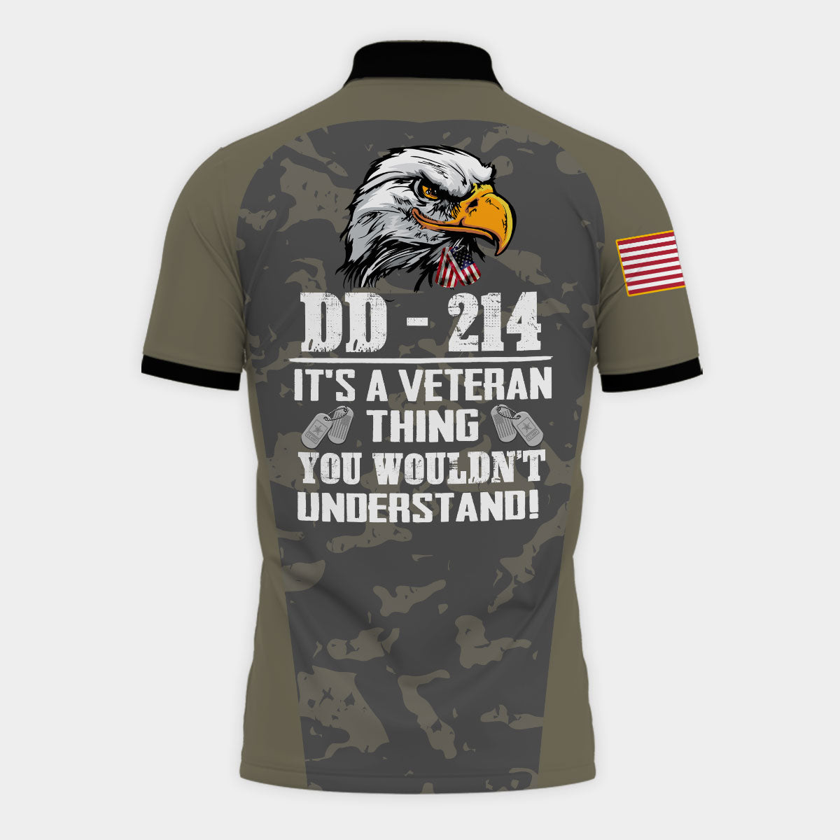 DD-214 It‘s A Veteran Thing You Wouldn’t Understand Polo
