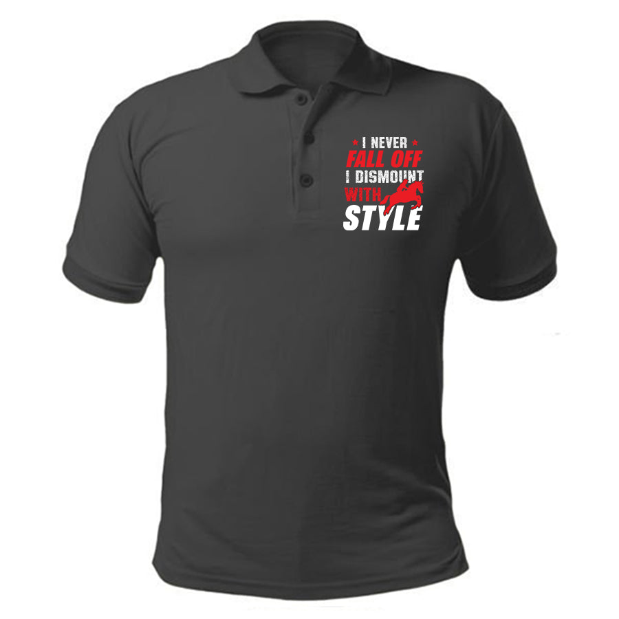 I Never Fall Offf  I Dismount With Horse Riding Polo Style