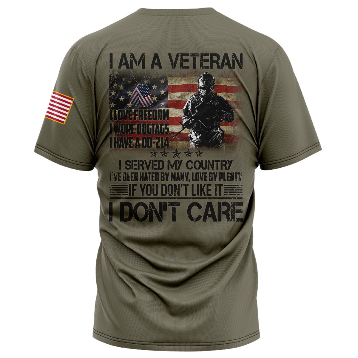 I Am A Veteran I Have A DD-214 Shirts