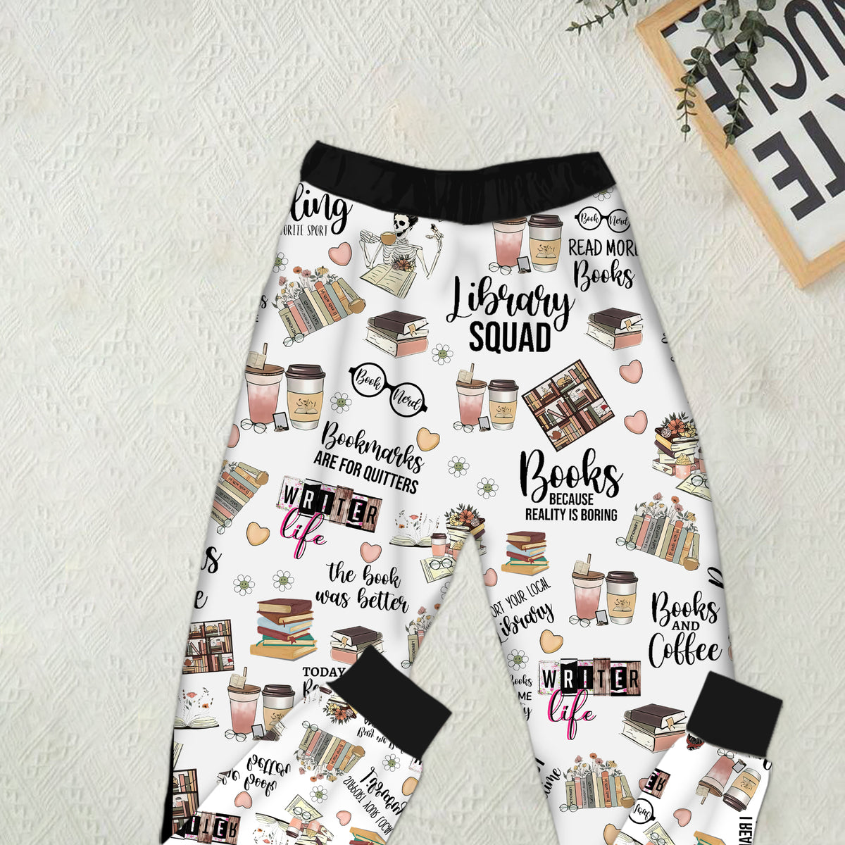 Premium Pajamas Set - Personalized Gift Ideas For Book, Reading Lover