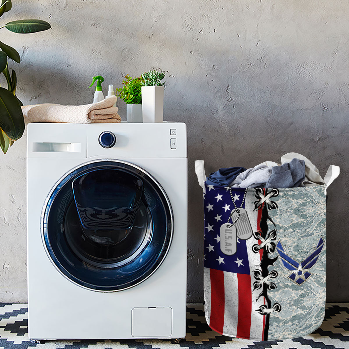 U.S. Air Force Flag Laundry Basket