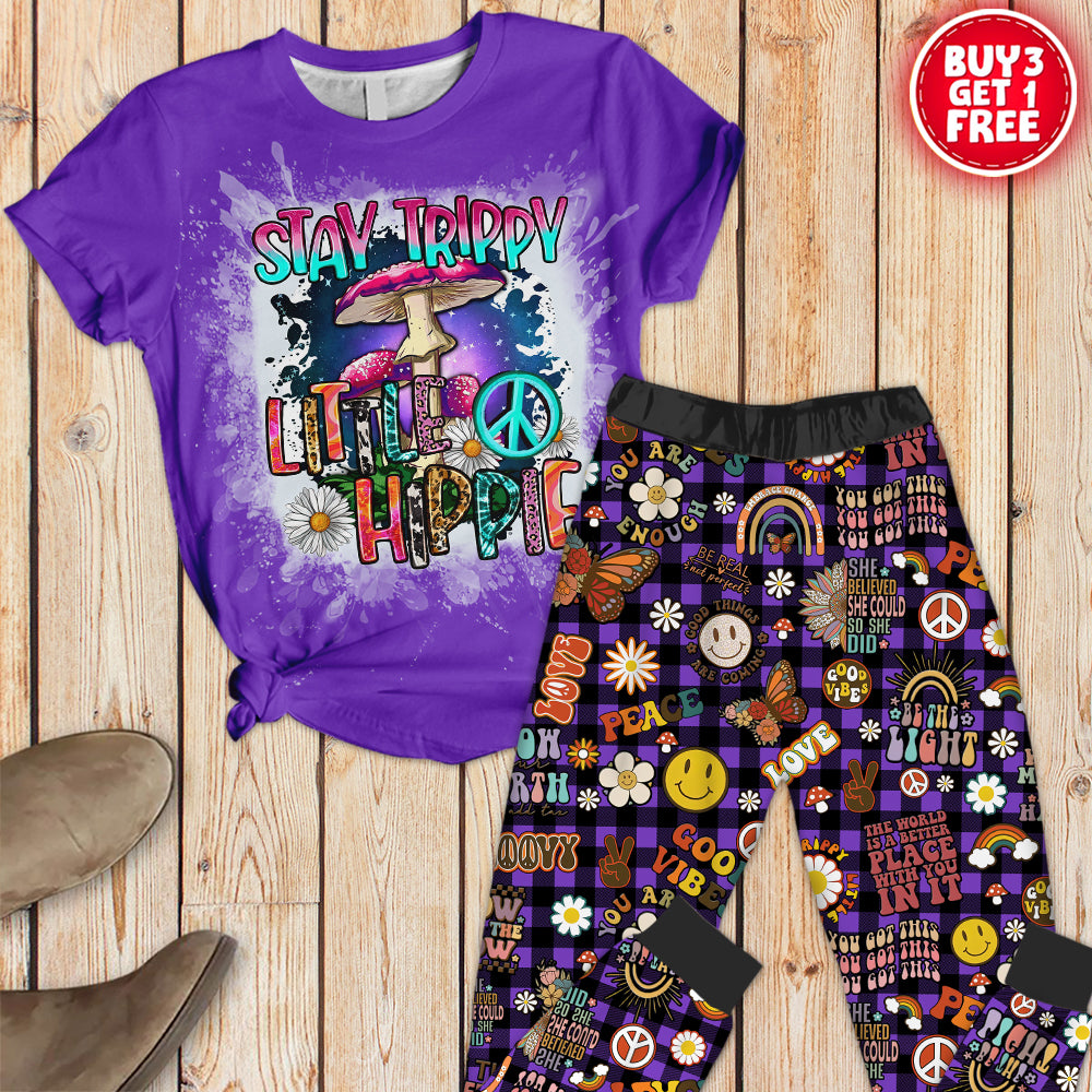 Premium Pajamas Set - Personalized Gift Ideas For Hippie Lovers