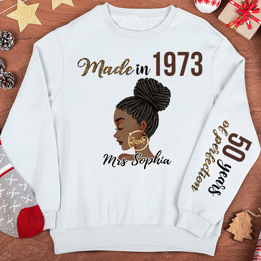 50th Birthday Shirts For Her, Personalised 50th Birthday Gifts, 1973 T Shirt, 50 And Fabulous Shirt, 50th Birthday Shirt Ideas, Gift Ideas 50th Birthday Woman