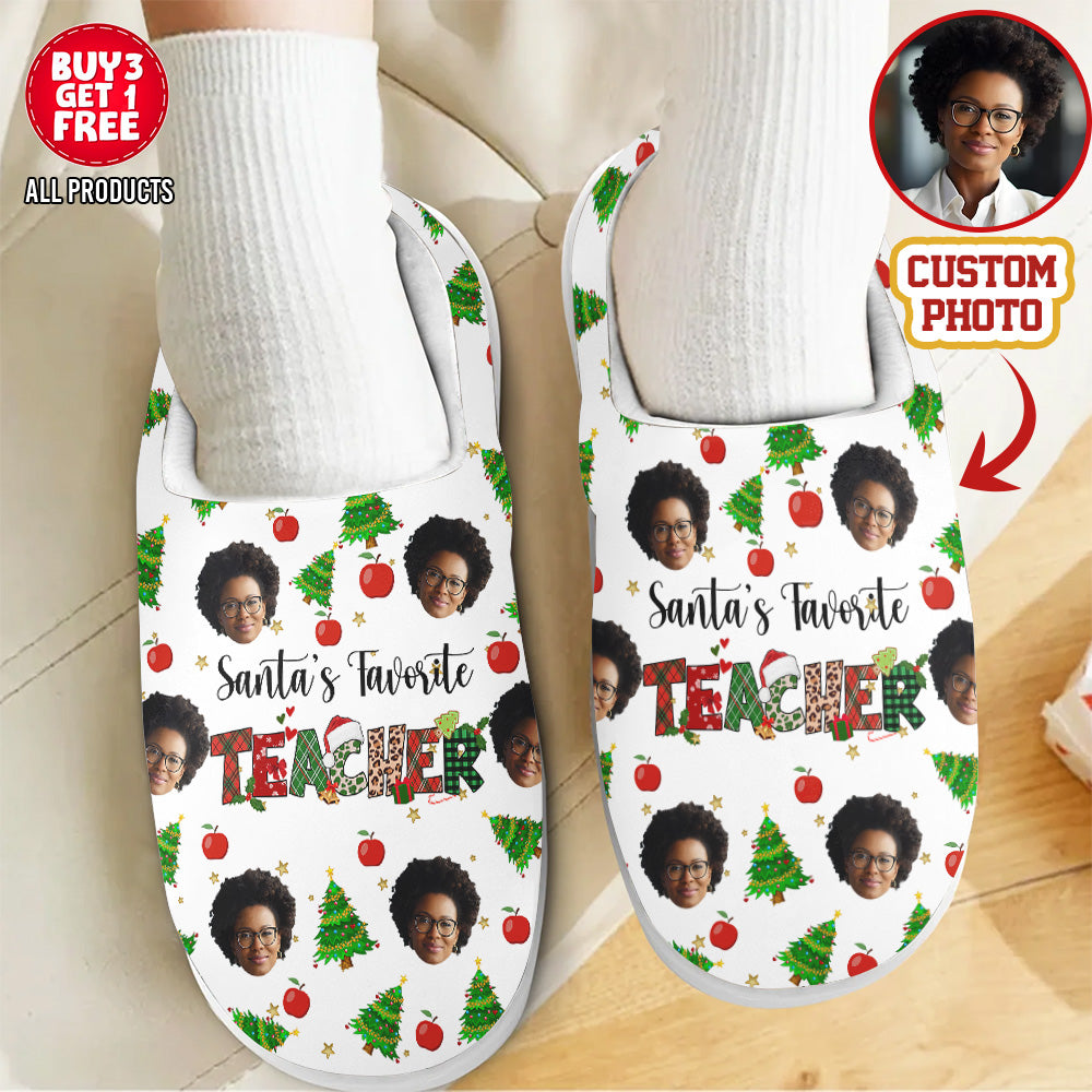 Personalized Slippers, Custom Birthday Gifts For Teachers